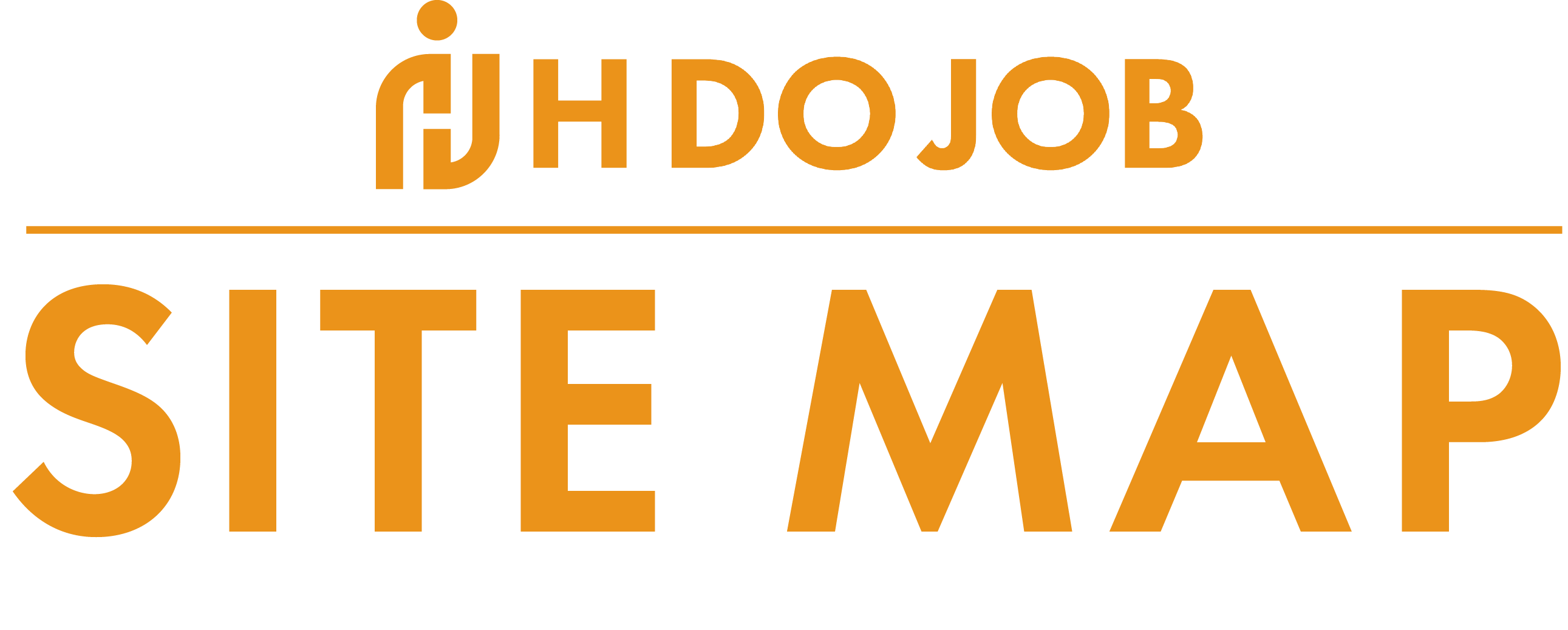 ロゴとサイトマップ文字